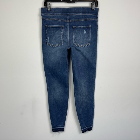 SPANX DISTRESSED SKINNY JEANS Pull on Jeggings Distressed Released Hem 20203R M - Picture 11 of 15